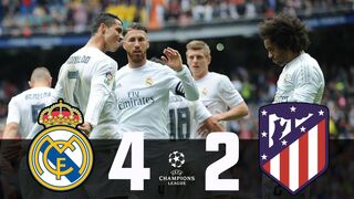 Real Madrid vs AT Madrid 4-2(agg) UCL2017 Semi-Final 1,2 LEG