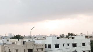 Sunset in DHA Karachi