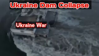 Ukraine city without water after dam collapse
