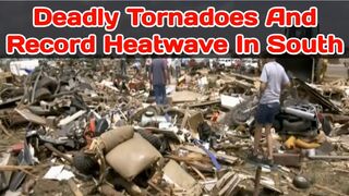 Deadly tornadoes and record heatwave in South America