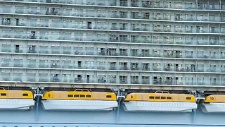 The MASSIVE Oasis of the Seas#cruiseship
