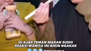 reaksimukbang makan suhsi