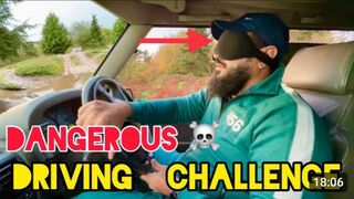 Ankhen band kar ke 4x4 driving challenge ????????☠️.