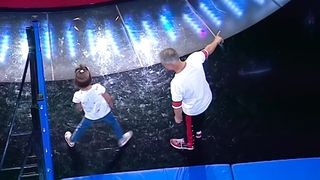 Anna Levina and gymnastics skills