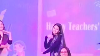 Sema dance performed by the teacher at the school function