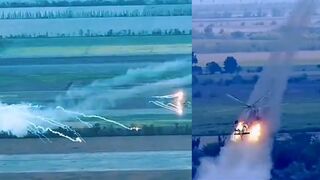 Air Force of the Armed Forces of Ukraine Fire on Russian Positions