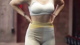 Hot girl gym