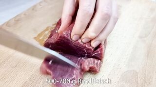 Zartes Rindfleisch in 5 Minuten! Chinesisches Geheimnis, um das zäheste Rindfleisch weich zu machen 2