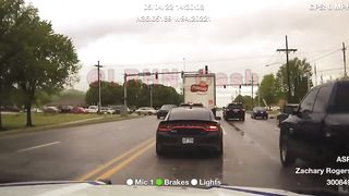 Hellcat vs police