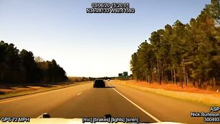Hellcat outruns 2 state troopers