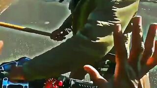 Police? Biker attacker?