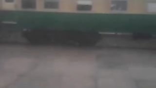 Rain and train