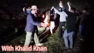 Night dance at Nanga Parbat base camp