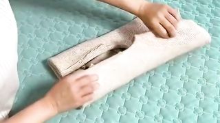 Conseils de pliage pour réduire le temps et l'espace de lessive !