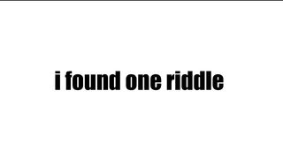 Only 1 people can solve this riddle