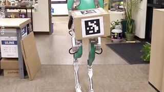 Robots remplaçant les humains dans les entrepôts