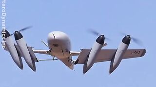 Cet avion peut plier ses ailes et se transformer !!