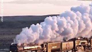 C'est la plus grande locomotive à vapeur sur Terre !