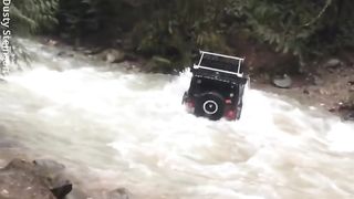 Traversée de rivière dangereuse