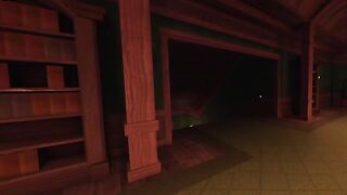Getting scared in roblox