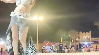 Dubai Desert Safari Belly Dance #shorts #bellydance #dance # #hotgirl