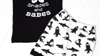 Baby Girls Clothes Summer Outfits Ruffle Sleeve Tops Belt Shorts Pant Clothing Shorts Sets for Girls