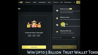 Binance Claim 5 Billion Trustwallet Token Airdrop FREE TWT Crypto Box Crypto Airdrop TWT Crypto Box