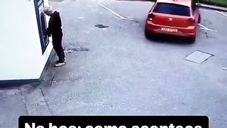 WAS HE REALLY WANTED TO HIT MIM.