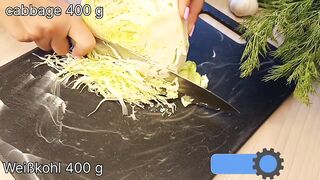 Haben Sie Kohl und Eier zu Hause_ Einfaches, schnelles und leckeres Kohlrezept!.