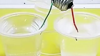 Bola lampu menyala