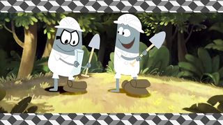Lamput animated cartoon