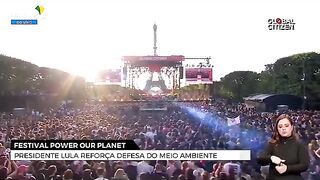 Presidente Lula Na França Dando Aula Para Os Europeus.