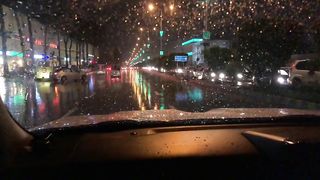 Romantic raining