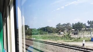 Transportation of KRL Commuterline Indonesia Jabodetabek at rush hour. Get a female commuter line room.