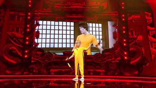 Ryusei Perfoms nunchaku like Bruce Lee actor