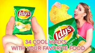 34 cool hacks with your favorite foods