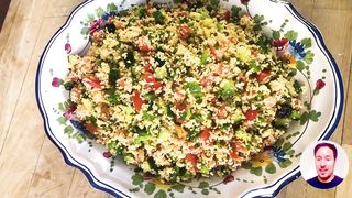 Taboulé sans Cuisson à l'orientale recette facile et rapide