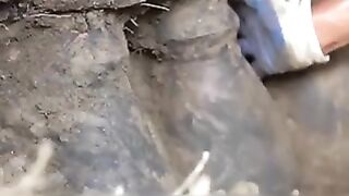 Old Man finds alter under TREE!