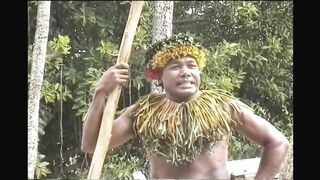Samoan Comedian (Chief Sielu Avea) 1995 Polynesian Cultural Center, Laie, Oahu, Hawaii