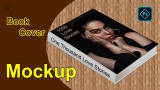 Create Book Cover Mockups In Photoshop : Photoshop tutorial
