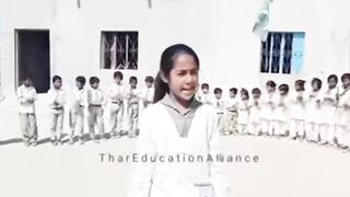سنڌ جي ٻھراڙي جي اسڪول ۾ ننڊڙي جي تڪرير