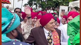 Dada dharmendra pote ki sadi me