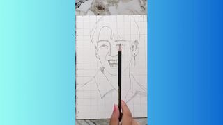 Jungkook Drawing #shorts #jungkook.