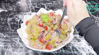 Tout ce que qu'on aime dans une salade facile et rapide et bien légère
