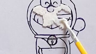 Sinchan Glass Painting _ #shorts.