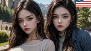 AI 130 |  Ai Art Beauties of old castles.Video 2023