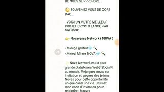 NOVA: LE PLUS GRAND AIRDROP DE L'HISTOIRE DES RÉSEAUX SOCIAUX
