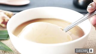 Silky Soy Milk Pudding _ Easy 2 Ingredient Recipe _ Tau Foo Fah 豆腐花