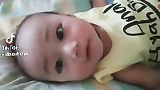 Funny Cute Moment Abil 3 Month