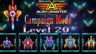 Galaxy Attack Alien Shooter (Campaign Mode) Level 20 By Celarosh Gaming